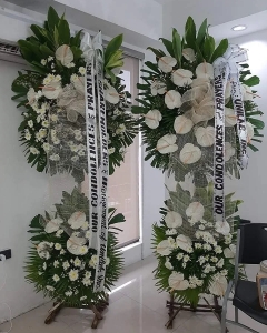double Flower Stand