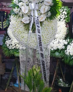 Deepest Sympathies Standing Spray